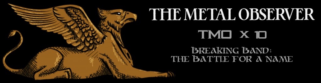 TMO Logo Griffin logo x10 band splits black