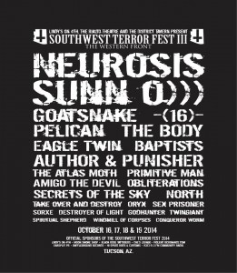Terror Fest Flyer